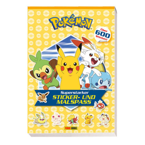Pokémon: Superstarker Sticker- und Malspaß