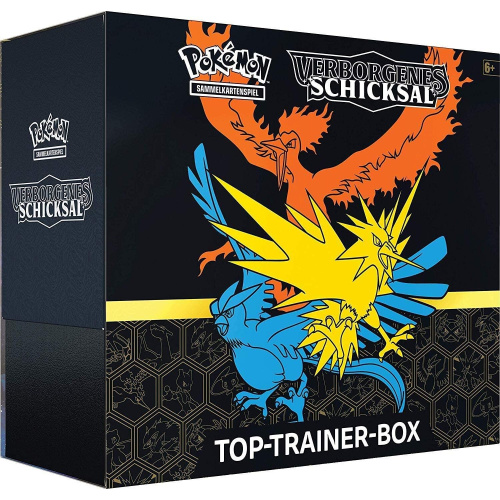 Pokémon Verborgenes Schicksal - Top Trainer Box Deutsch