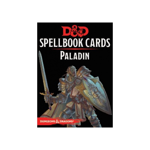 D&D Spellbook Cards - Paladin - EN
