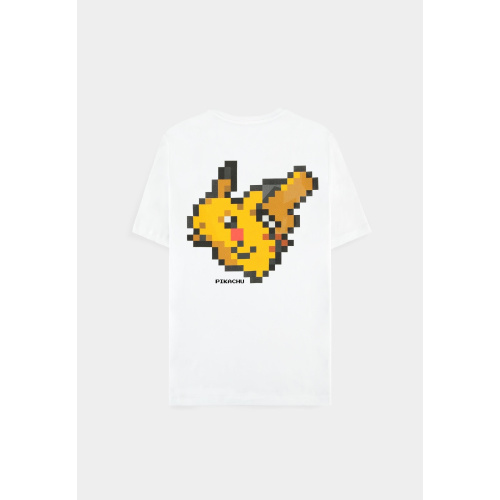 Pokémon - Pixel Pikachu - Mens Short Sleeved T-shirt