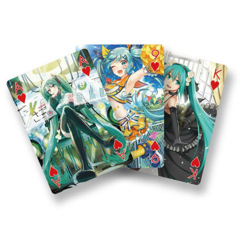 Hatsune Miku Spielkarten Miku Styles