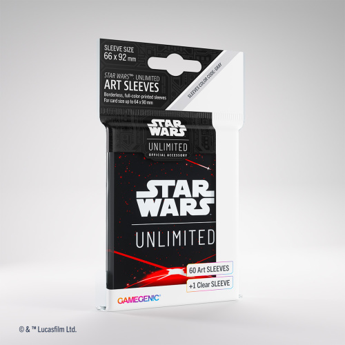 Gamegenic - Star Wars Unlimited Art Sleeves - Red Space