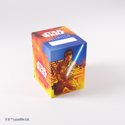 Gamegenic - Soft Crate Deckbox Star Wars Unlimited - Luke/Vader