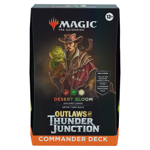 MTG [EN] Commander Deck DESERT BLOOM Outlaws of Thunder Junction