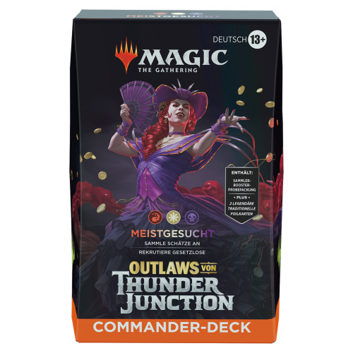 MTG [DE] Commander Deck MEISTGESUCHT Outlaws of Thunder Junction