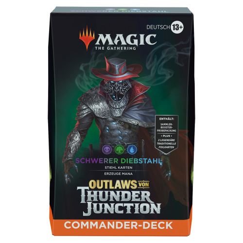 MTG [DE] Commander Deck SCHWERER DIEBSTAHL Outlaws of Thunder Junction