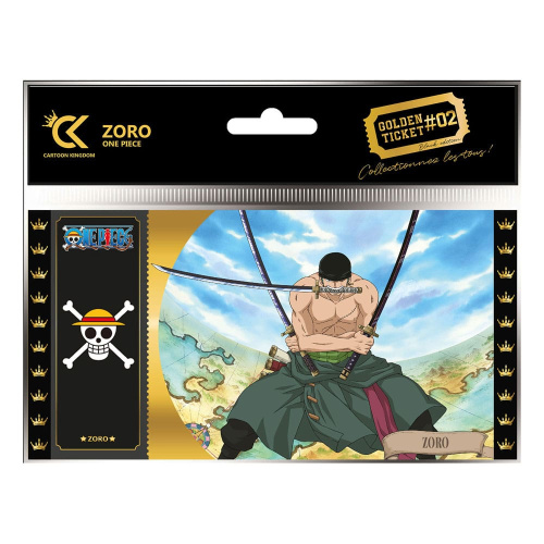 One Piece Golden Ticket Black Edition #02 Zoro