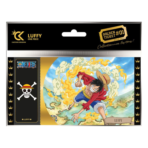 One Piece Golden Ticket Black Edition #01 Luffy