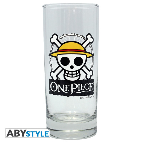 ONE PIECE - Glass "Skull - Luffy"
